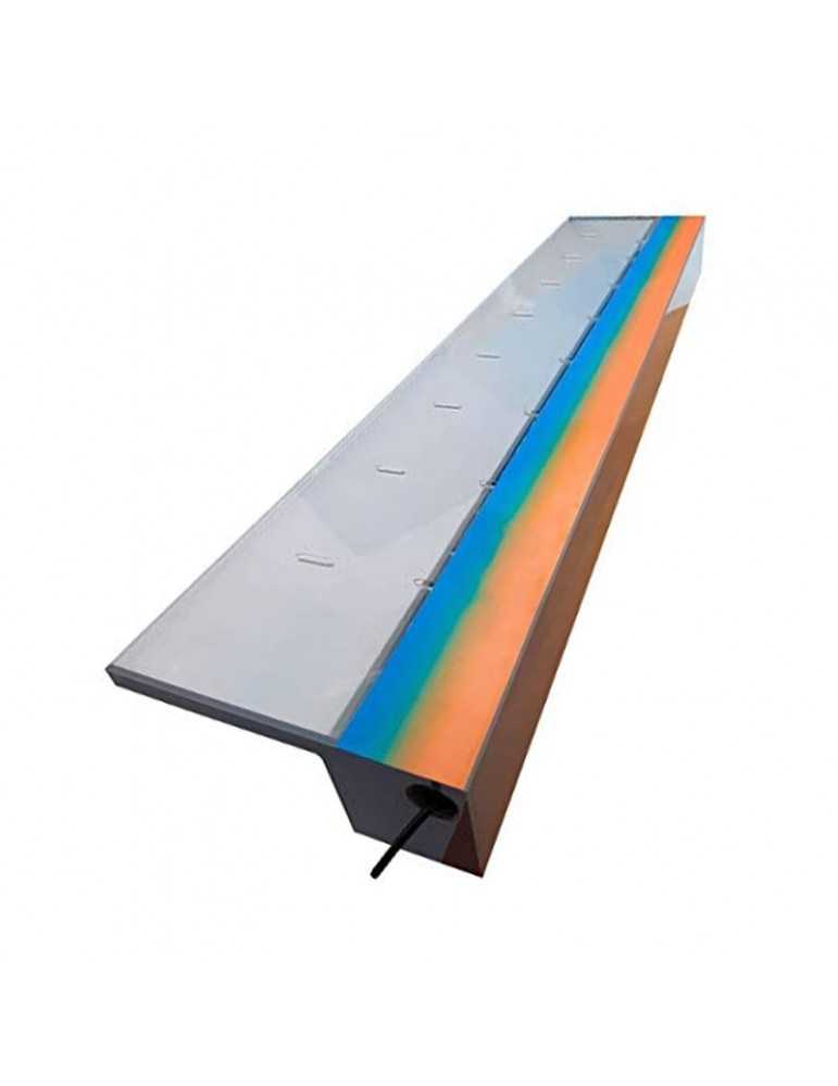 Cascada acrílica rgb piscina
