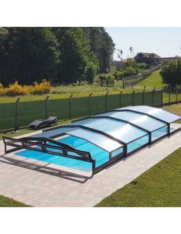 Cubierta piscina baja