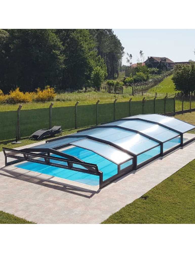 Cubierta piscina baja