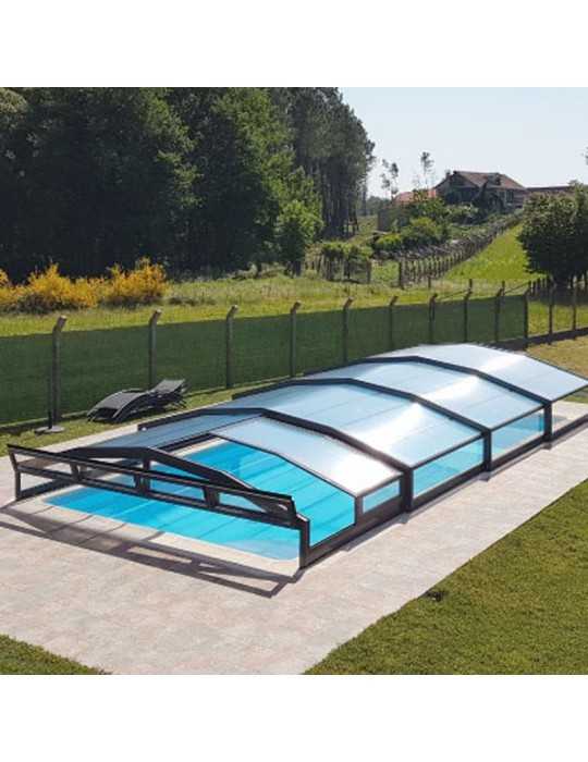 Cubierta piscina baja