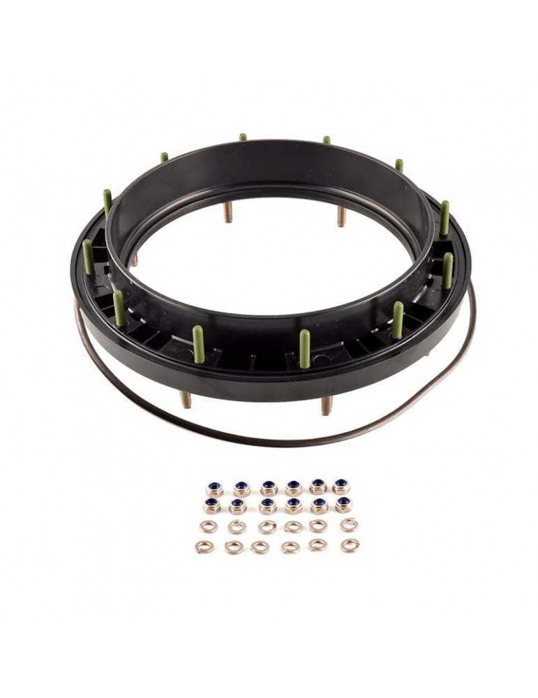 Cuello de tapa aro tornillos