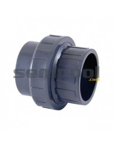Enlace PVC 3 piezas encolar