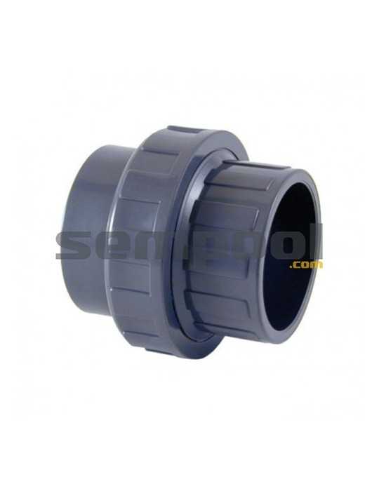Enlace PVC 3 piezas encolar