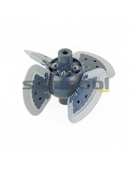 Nº11 Conjunto soporte aletas motor