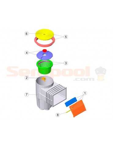 Skimmer tapa cuadrada Astral
