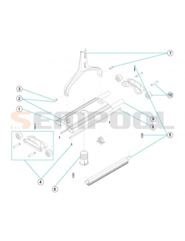 Recambios de limpiafondos manual