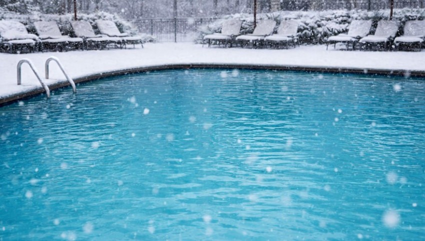 ¿Es necesario limpiar la piscina en invierno? Qué hacer y qué no